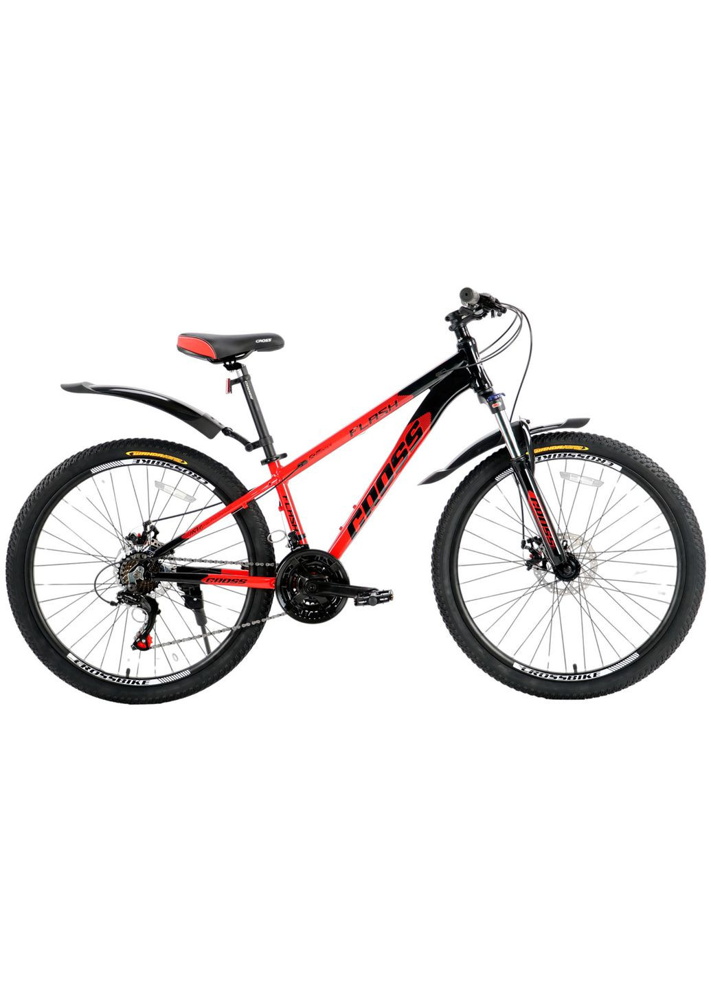 Велосипед Flash 24", размер XS рама 12" 2024, Черный Cross (369650732)