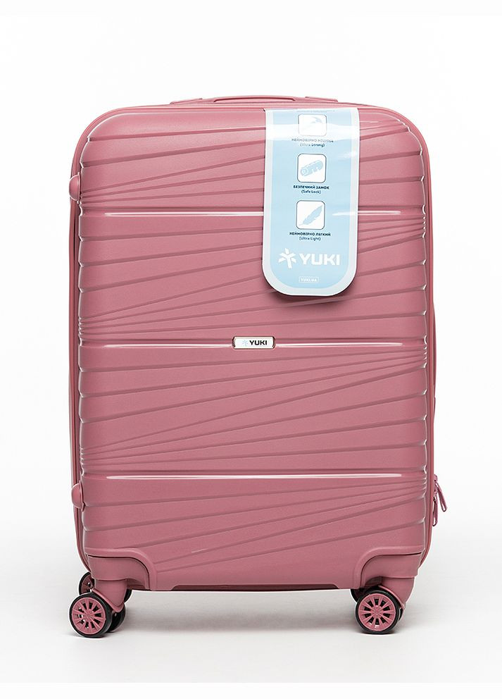 Жіноча валіза колір пудровий ЦБ-00230017 Yuki (289457487)