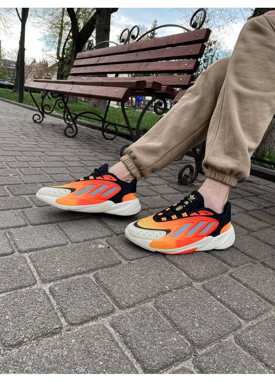 КРОССОВКИ ЖЕНСКИЕ ADIDAS OZELIA FIERY АДИДАС ОЗЕЛИЯ No Brand белые демисезоны (369390870)