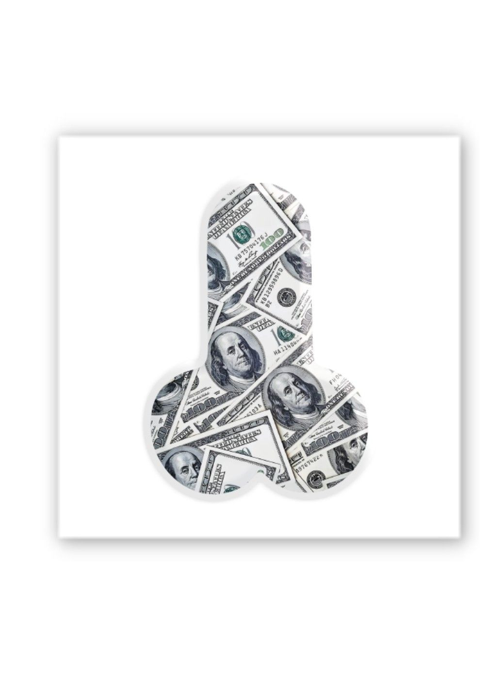 Объемная наклейка "Love Dollar" Tattooshka (304773847)