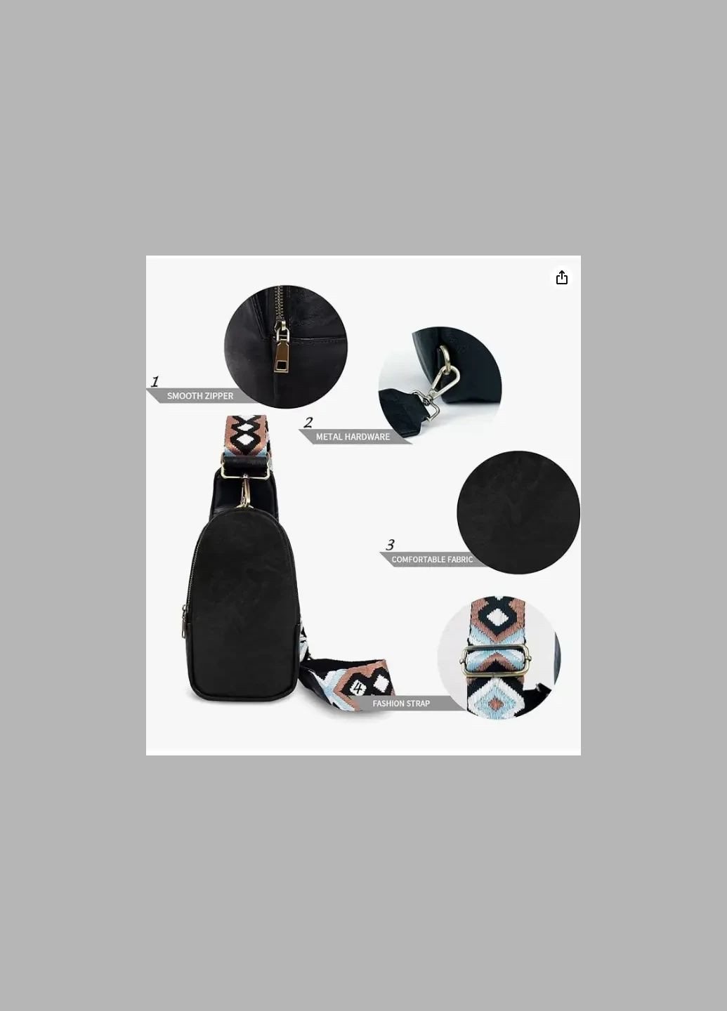 Женская сумка кроссбоди через плечо PTR No Brand (317763522)