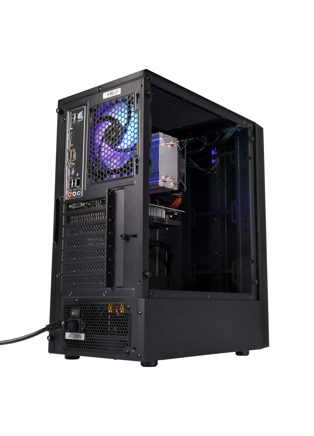 Компьютер персональный Complex Gaming Intel i513400F, 16Gb, F1TB, NVD3060-8, H610, G2107, 600W, FreeDos 2E (316391027)