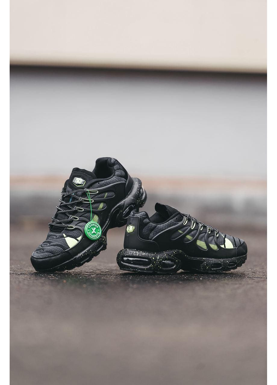 КРОСІВКИ ЖІНОЧІ NIKE AIR MAX TERRASPACE BLACK GREEN НАЙК АІР МАКС ТН ПЛЮС No Brand сірі демісезони (368855970)