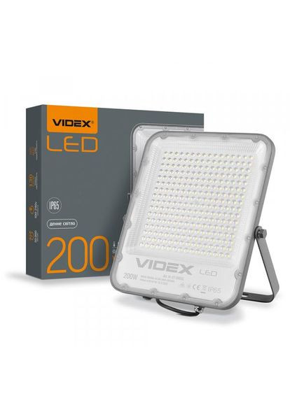 Прожектор Premium F2 VLF2-2005G 200 Вт 5000 K (26173) Videx (284106809)