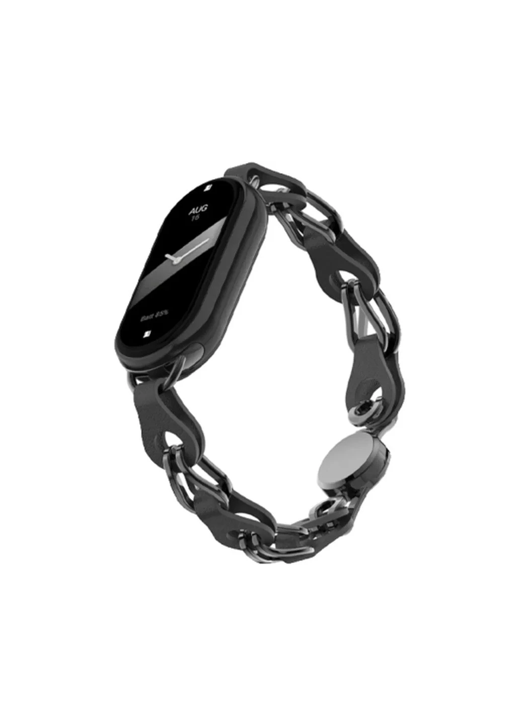 Ремінець до фітнес браслета Chain Wristband для Xiaomi Smart Band 10/9/8 Black (ARM86887) ArmorStandart (399573564)