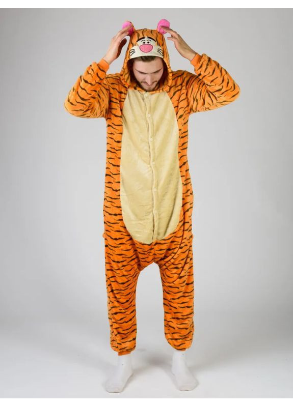 Пижама кигуруми мужская Тигр L (165-175 см) Jamboo (369669149)