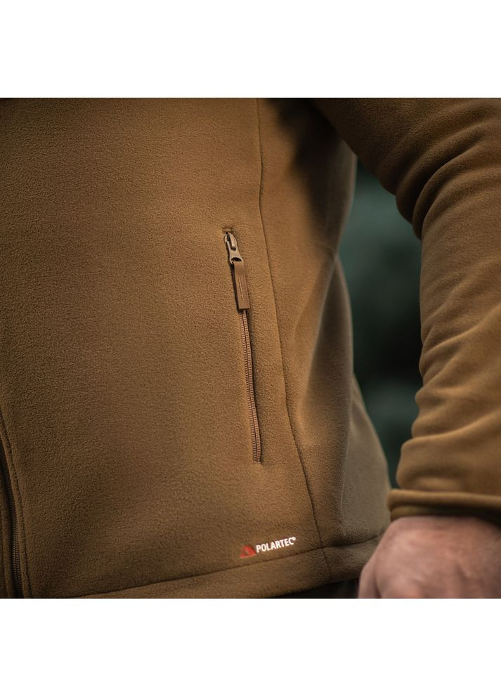 Куртка Combat Fleece Polartec Jacket Coyote Brown M-TAC (314806606)