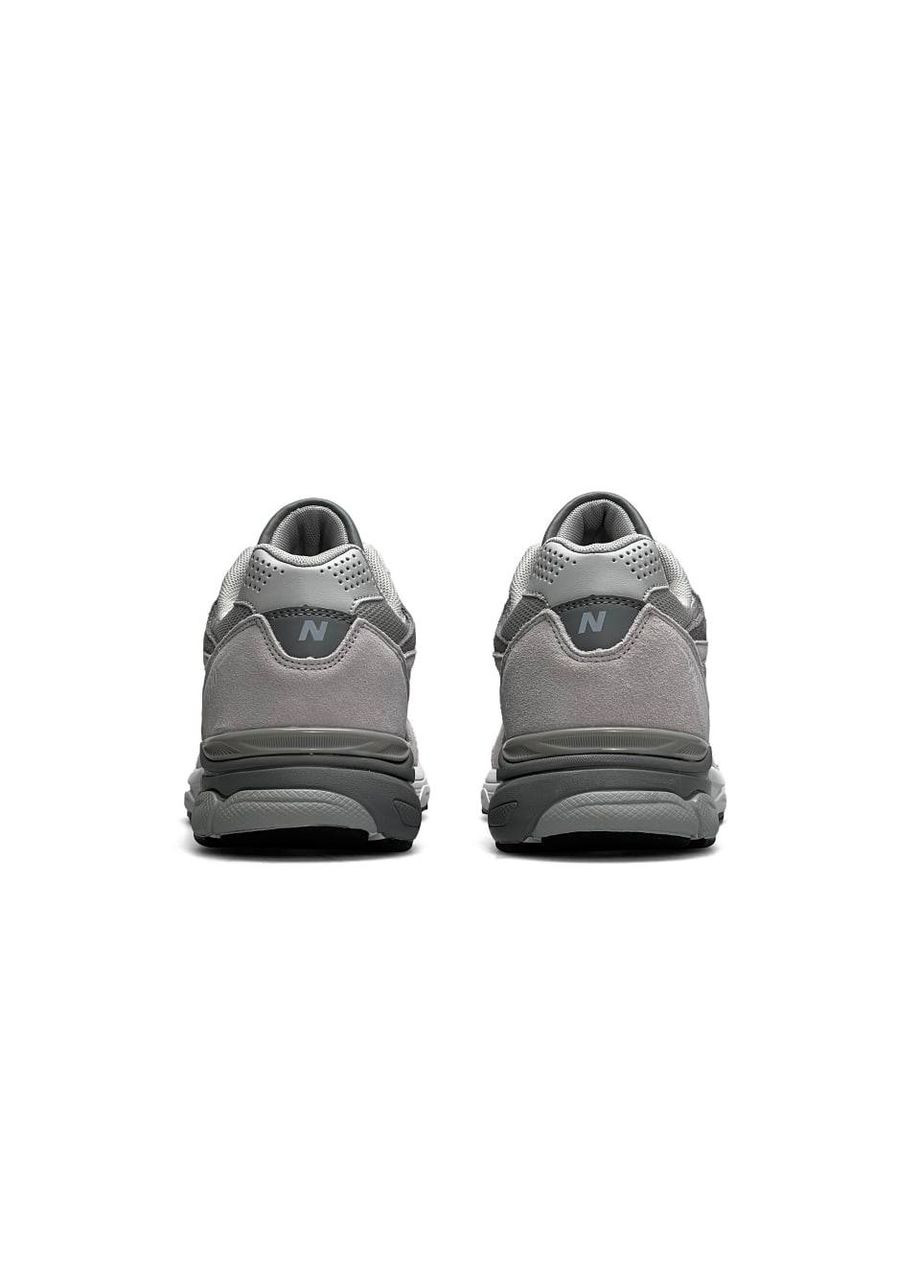 Сірі Осінні кросівки чоловічі, вьетнам New Balance 990 Light Grey