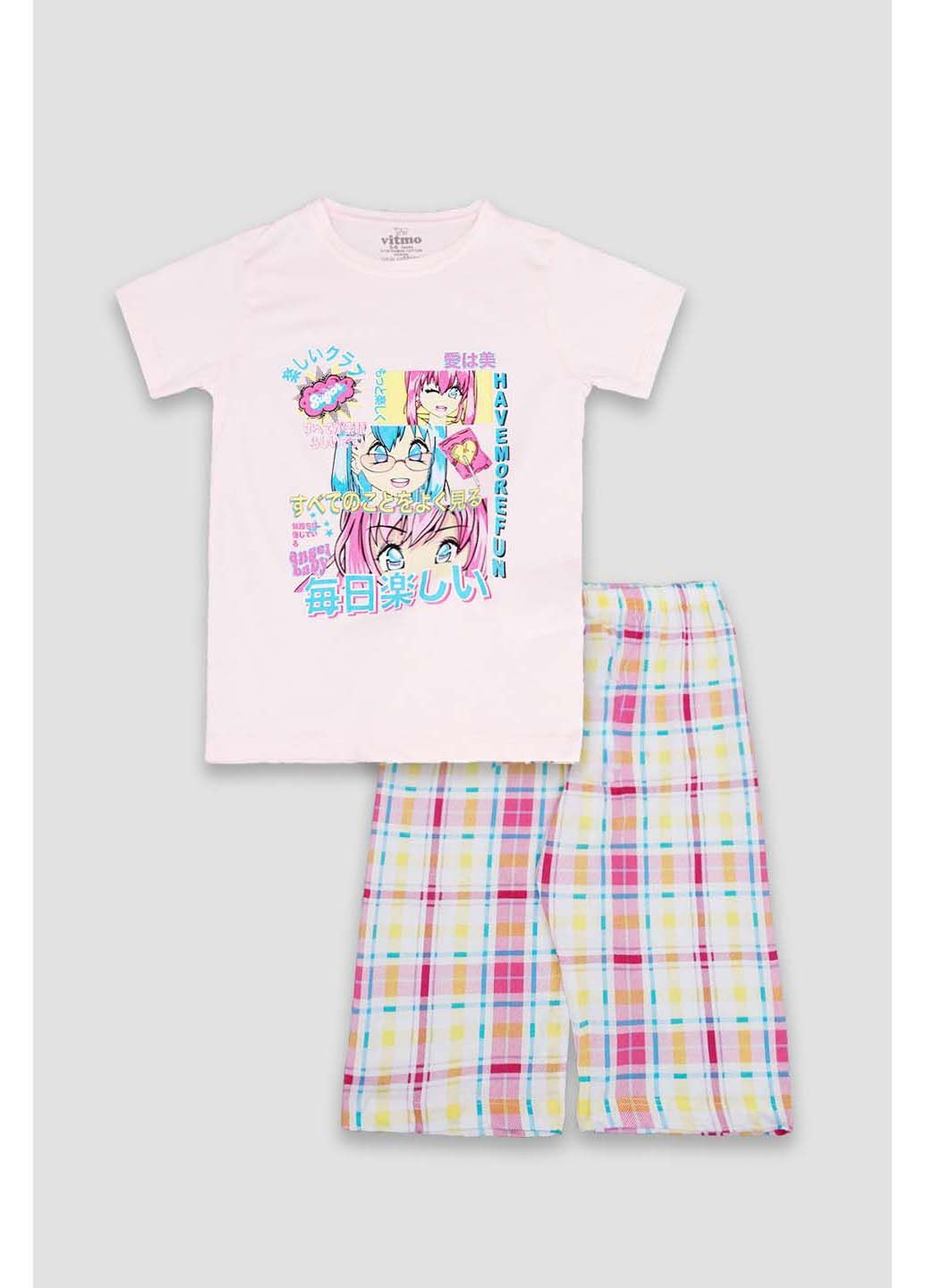 Светло-розовая пижама Vitmo