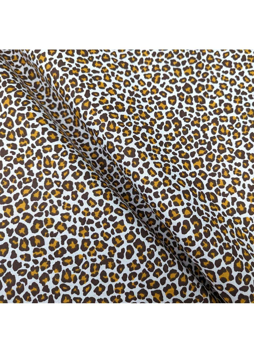 Двуспальная постель с простыней на резинке Leopard CS7 180х220 см Cosas (307385852)