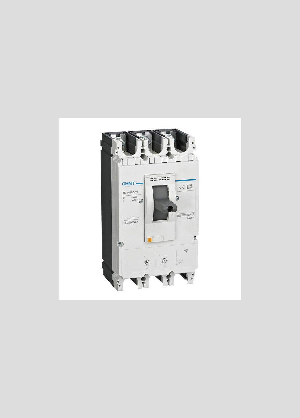 Автоматический выключатель 3Р 1000А 50кА в литом корпусе [263071] NM8N-1600S TM Chint (337153944)