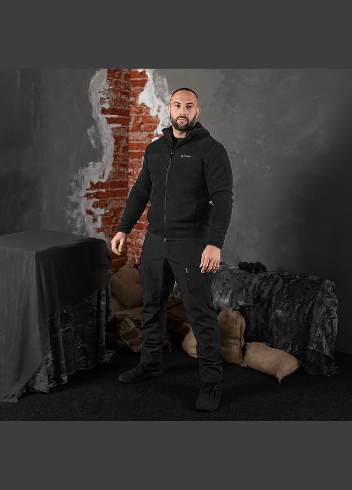 Флисовая кофта Nippy Hood Nord Fleecee Black (6629), Camotec (315882292)