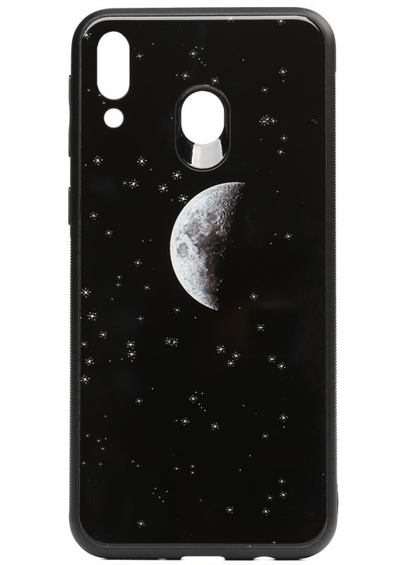 Чехолнакладка Cartoon Print Glass Case Samsung Galaxy M20 Starry Sky Toto (301781254)