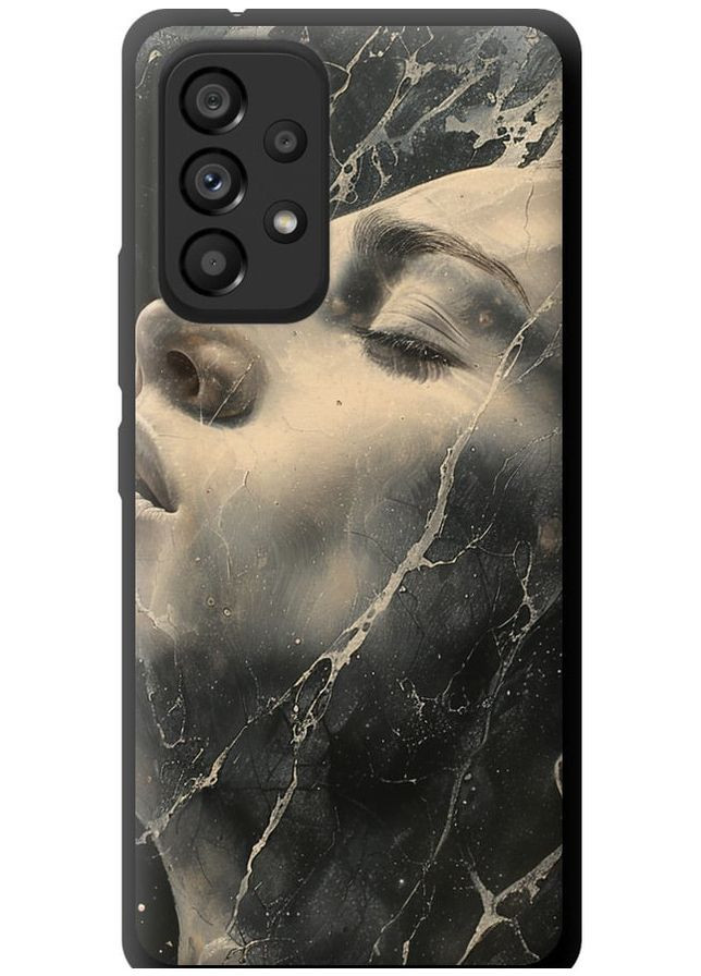 TPU чорний чохол 'Мармурова жінка' для Endorphone Samsung Galaxy A53 A536E (285705500)