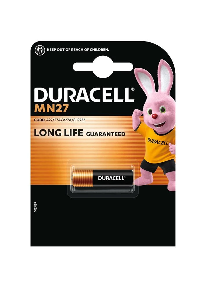 Батарейка MN27 BLN алкалиновая (5007388) Duracell (307436812)