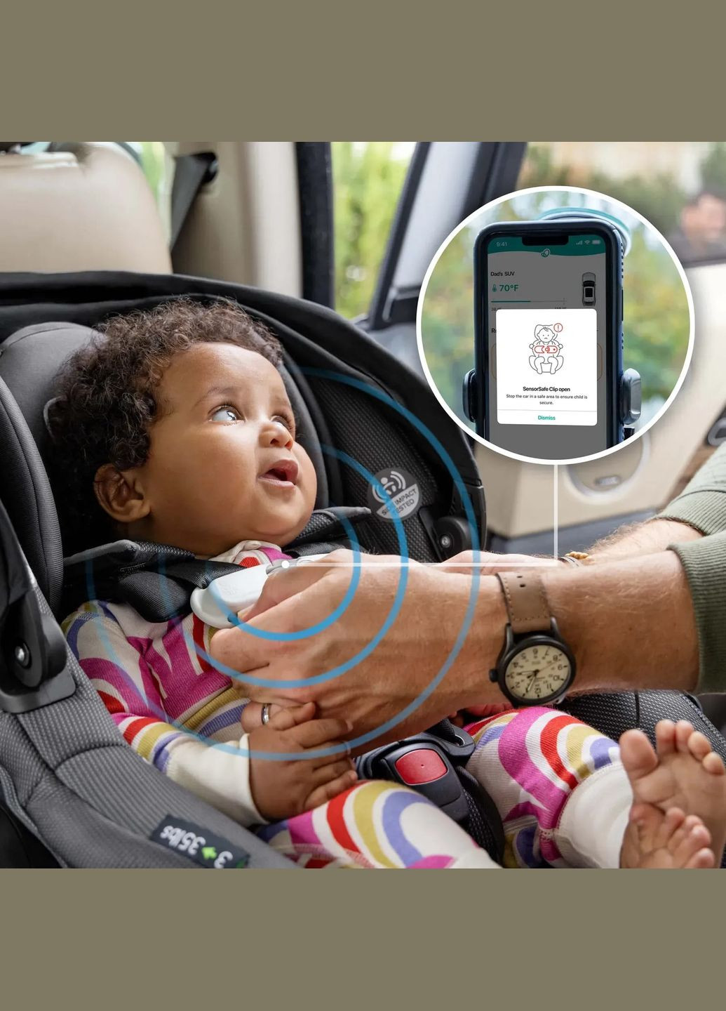 Автокрісло Shyft SensoreSafe DualRide Beaufort Black () Evenflo 032884203376 (328393550)