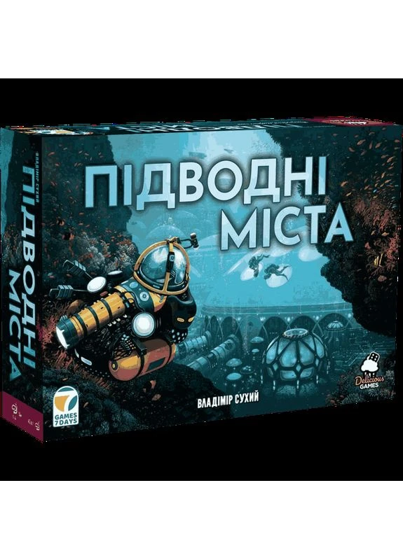 Настольная игра Подводные Города (Underwater Cities) (укр) ( ) Games7Days G7D068UA (397613876)