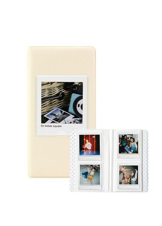 Фотоальбом бежевий для Instax Square SQ1, SQ6, SQ40, SQ20, SQ10, SP3, SQ Link на 64 фото Fujifilm (329191816)