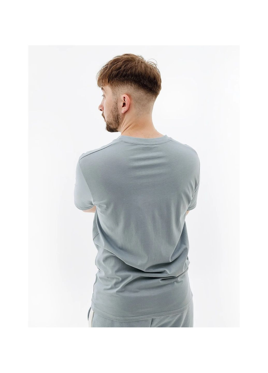 Серая футболка мужская visageo tee grey shr17633-426 Ellesse