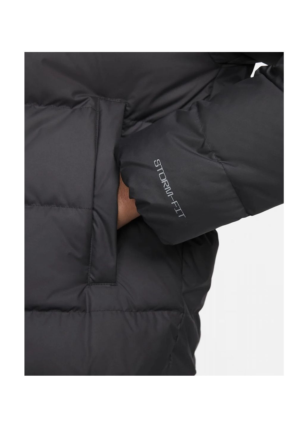 Чорна куртка жіноча w nsw sf dwn wr hd jkt black dq5903-010 Nike