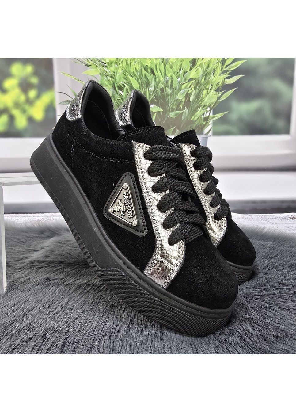 Кросівки жіночі Мрия чорні демісезони (322187649)