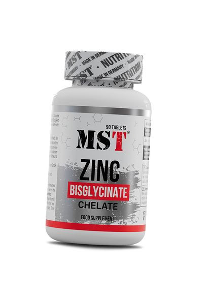 Цинк Бісгліцинат, Zinc Chelate Bisglycinate 25, 90таб (36288031) MST (307477967)