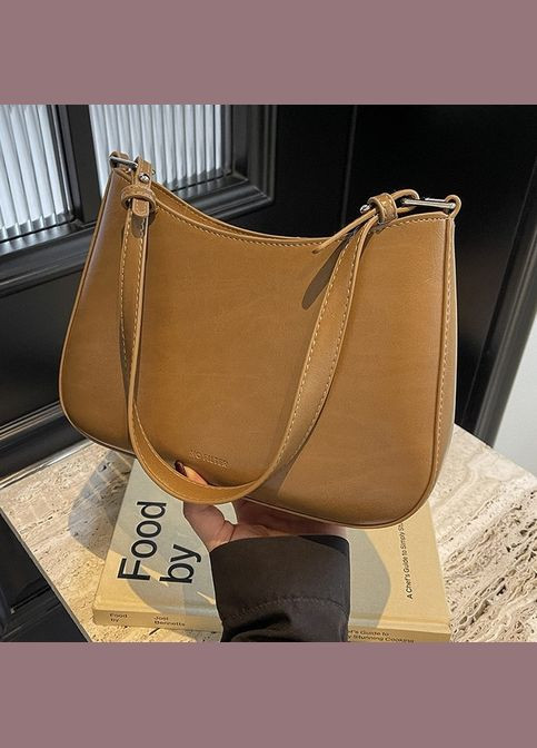 Женская классическая сумка кросс-боди 2661 через плечо багет No Brand (344446634)