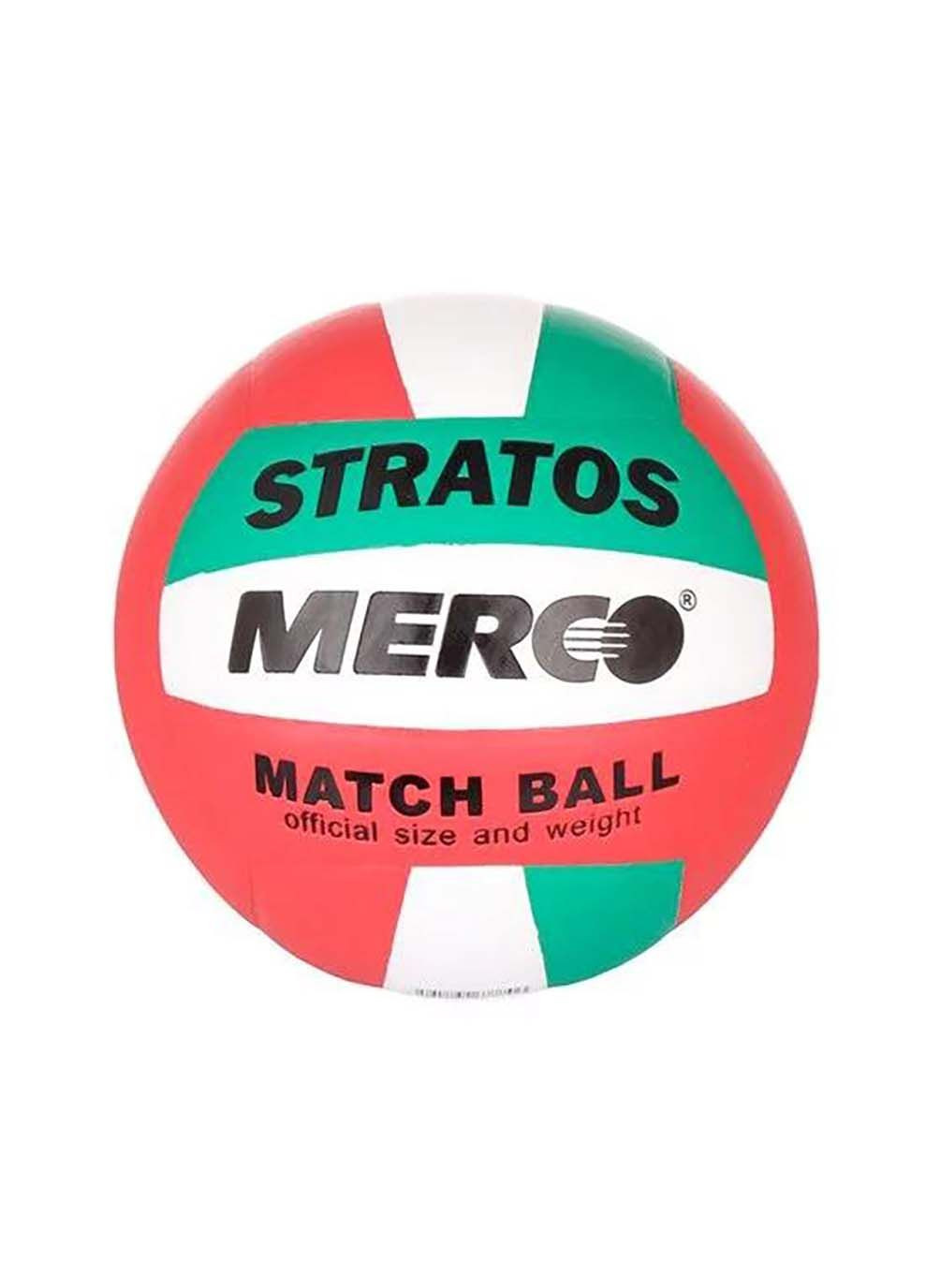 М'яч волейбольний Stratos volleyball ball, No. 5 Merco (367598903)