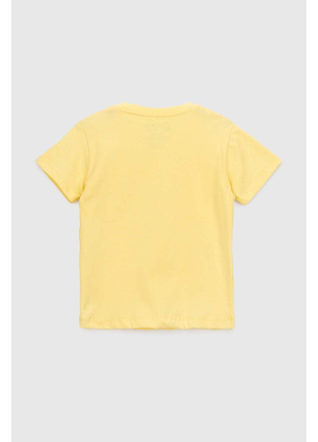 Жовта демісезонна футболка Ecrin