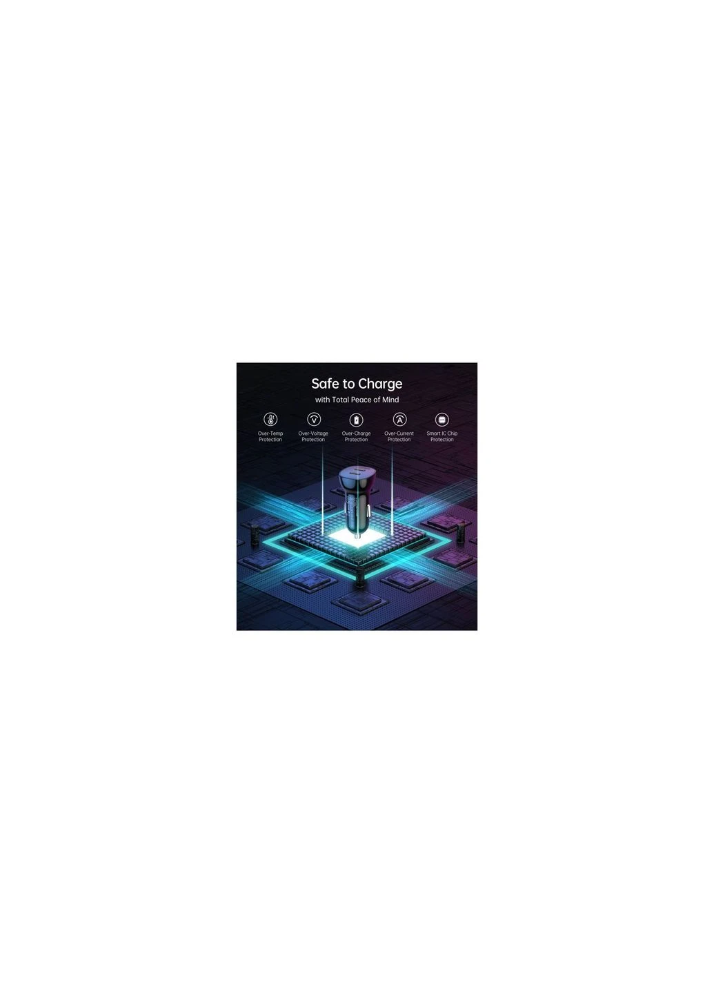 Зарядное устройство для car 2хUSBC 40W PD black (TC0008-BK) CHOETECH car 2хUSB-C 40W PD black (287338599)