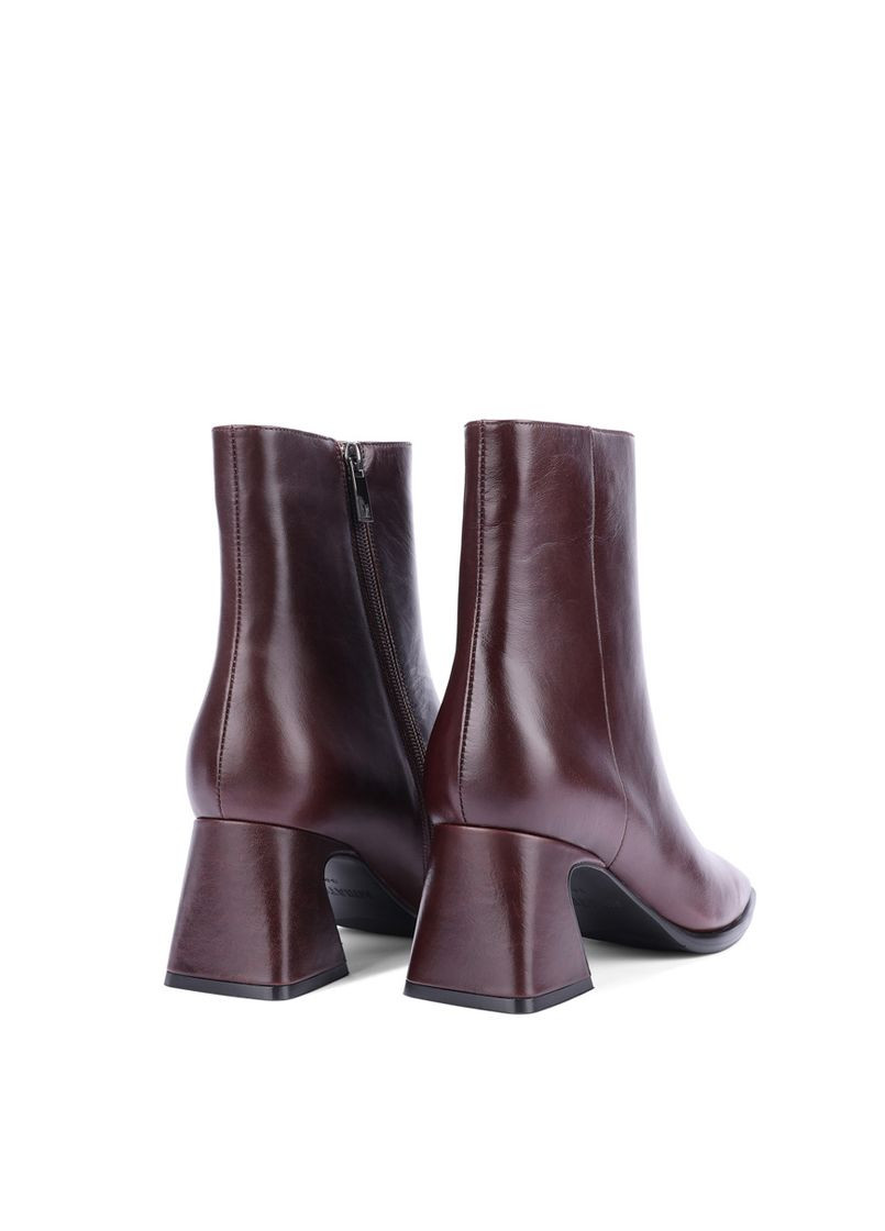 Жіночі Черевики 8099-0611 Бордовий Шкіра MIRATON (365434695)