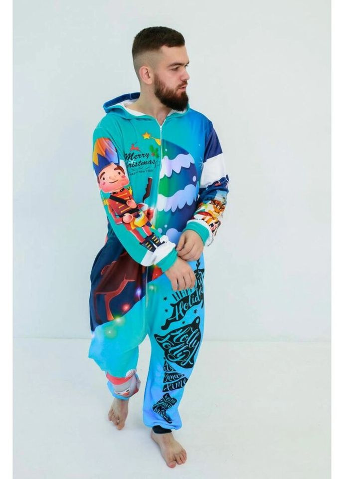 Кигуруми для взрослых Oversize 3D Новогодняя история 3055_3_158 17020 158 см FlexDress (324623622)