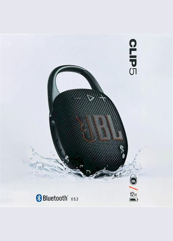 Акустическая система Clip 5 Black (JBLCLIP5BLK) JBL (341490396)