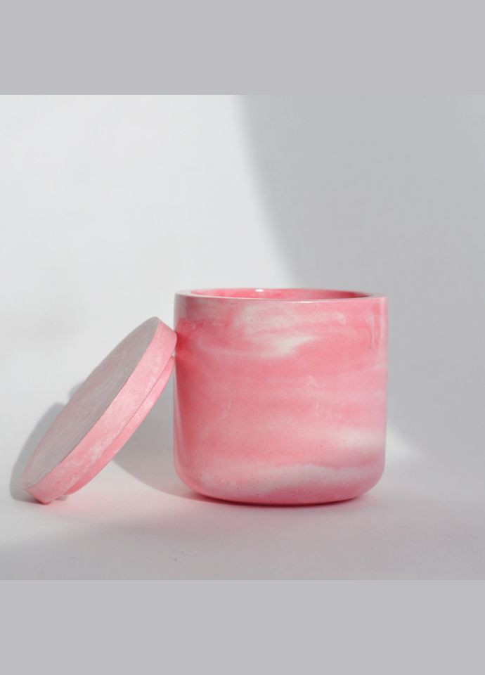 Гипсовое Кашпо "MarbleandPink" SP2317 8х8 см Spokiy (315135486)