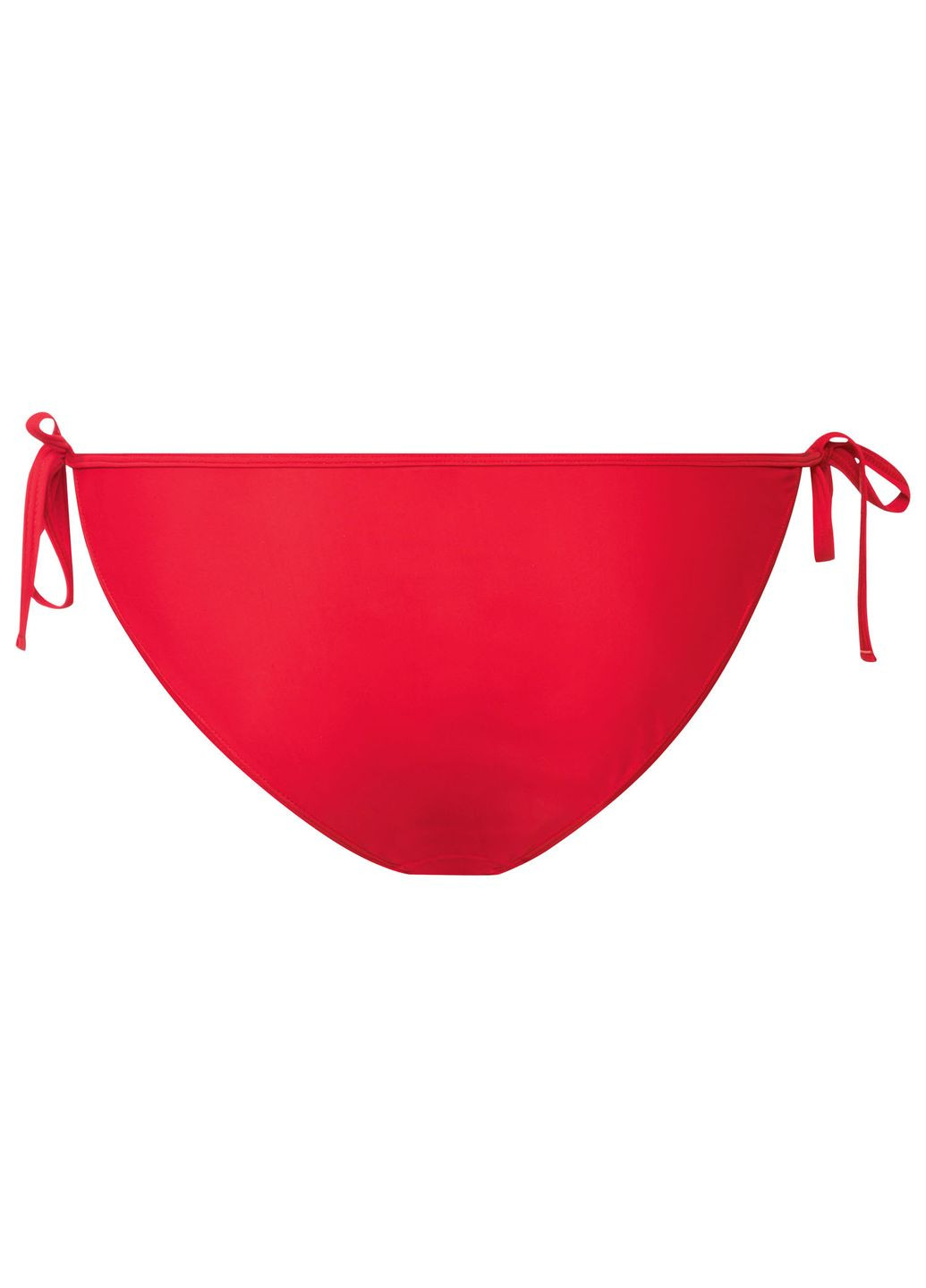 Красный купальник раздельный на завязках для женщины 371920 Esmara С открытой спиной, С открытыми плечами