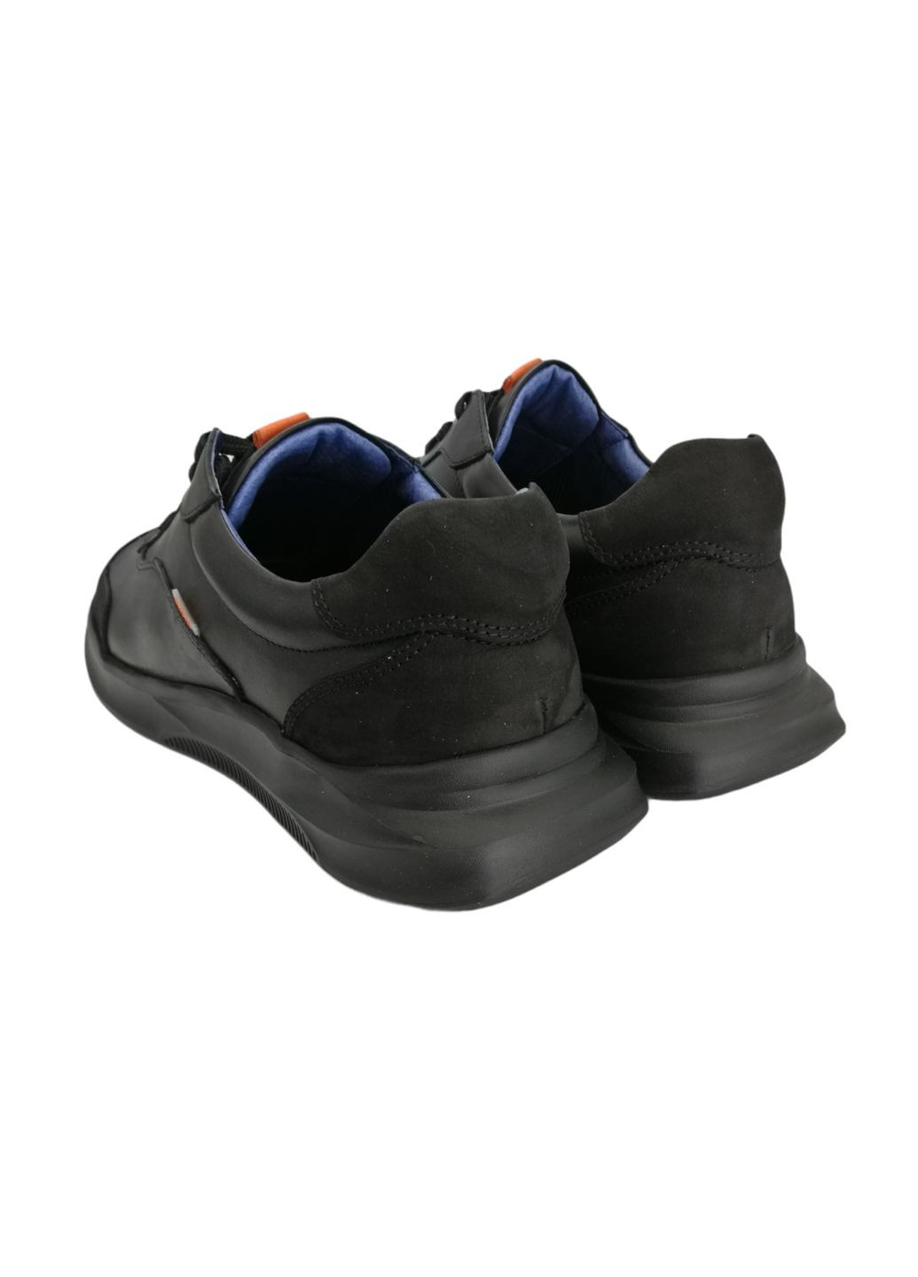 Чорні кеди (р) шкіра 0-2-1-3849 Badura