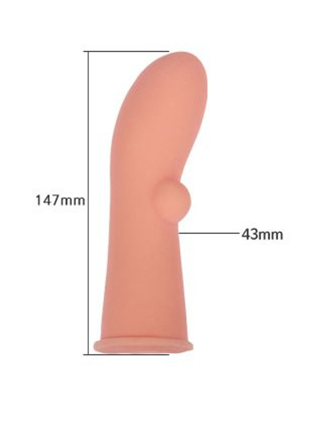 Насадка на пенис Extreme Sleeve ES-01 размер M Kokos (289784425)