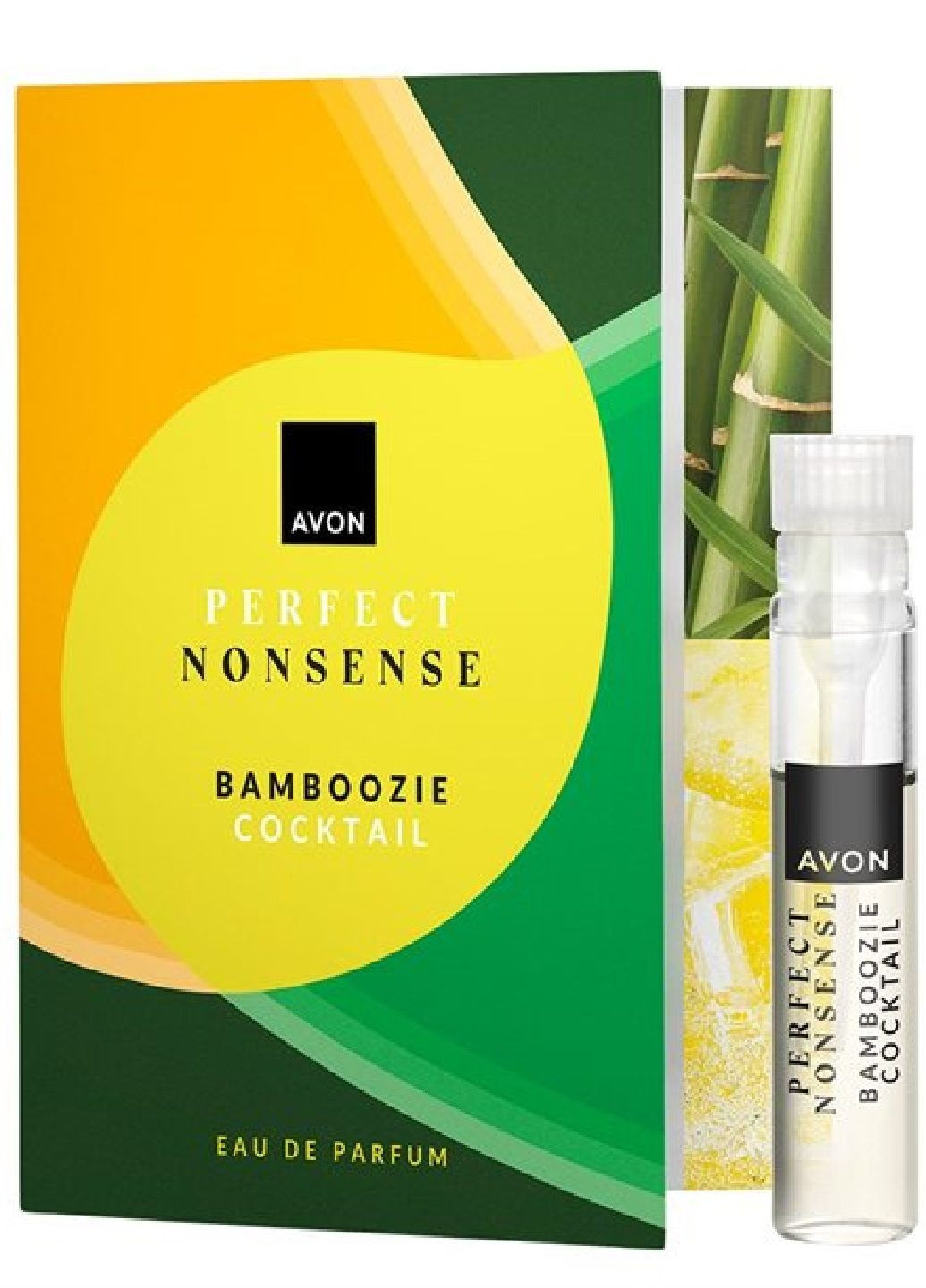 Парфюмерная вода Perfect Nonsense Choco Bamboozie Cocktail для нее – открытка с пробным образцом (0.6 мл) Avon (327415322)