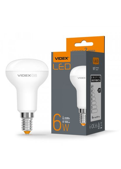 LED лампа R50e 6W E14 4100K Videx (366218174)