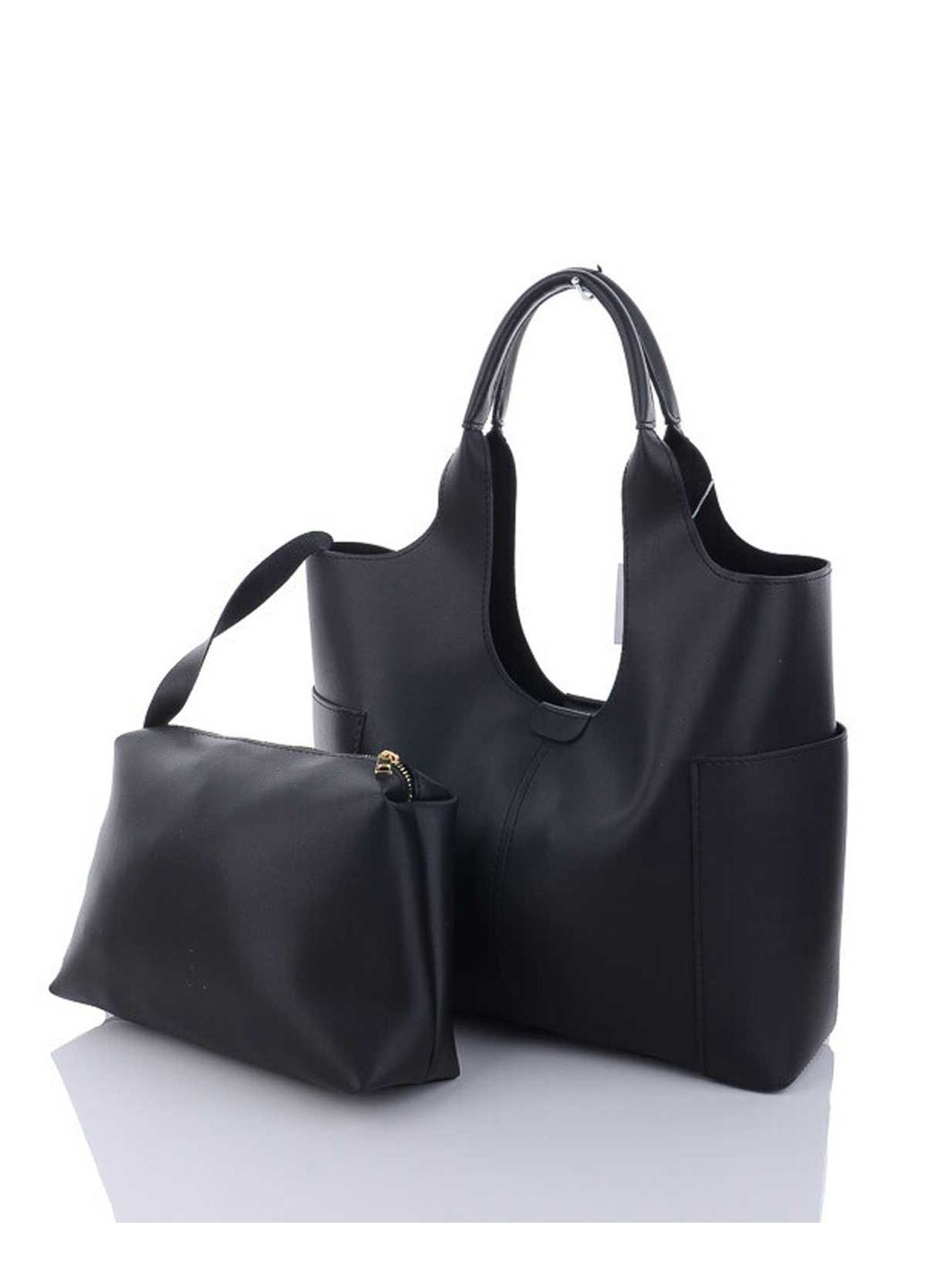 Сумка жіноча крос боді екошкіра (wel-69704) чорний WeLassie (336154901)