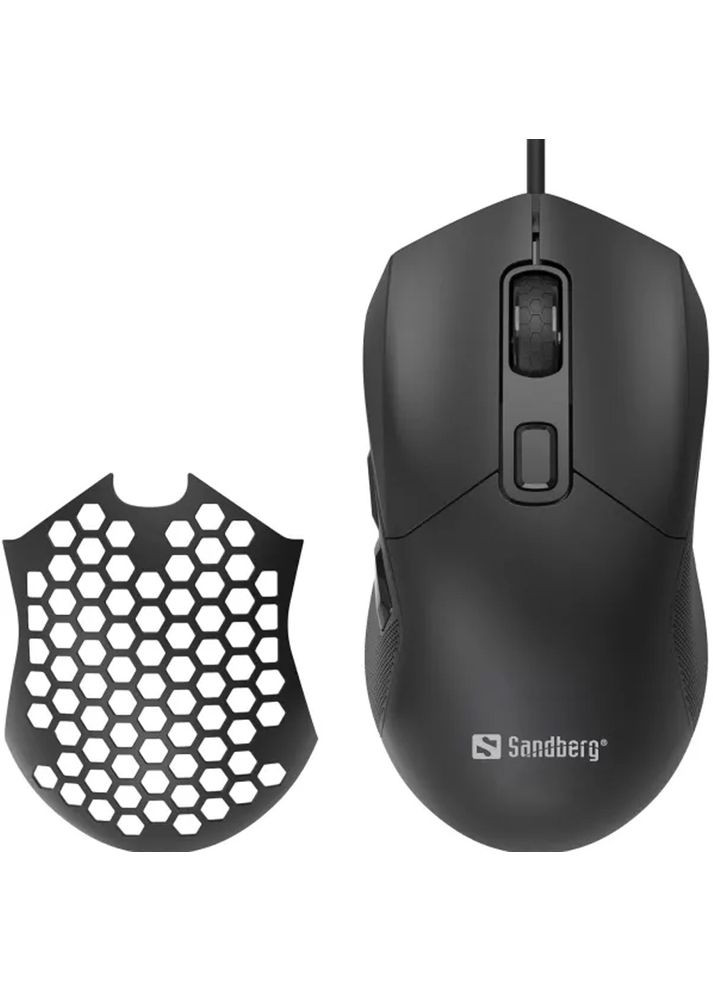 Миша FlexCover 6D Gamer Mouse RGB Black (640-28) Sandberg (317319481)