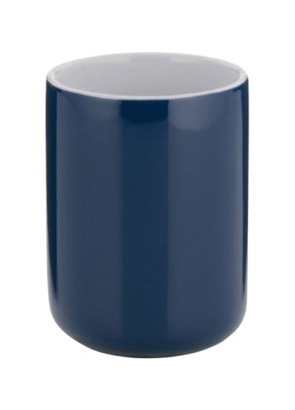 Стакан для зубных щеток Isabella Сине-белый 10х7.5 см (20509) Kela