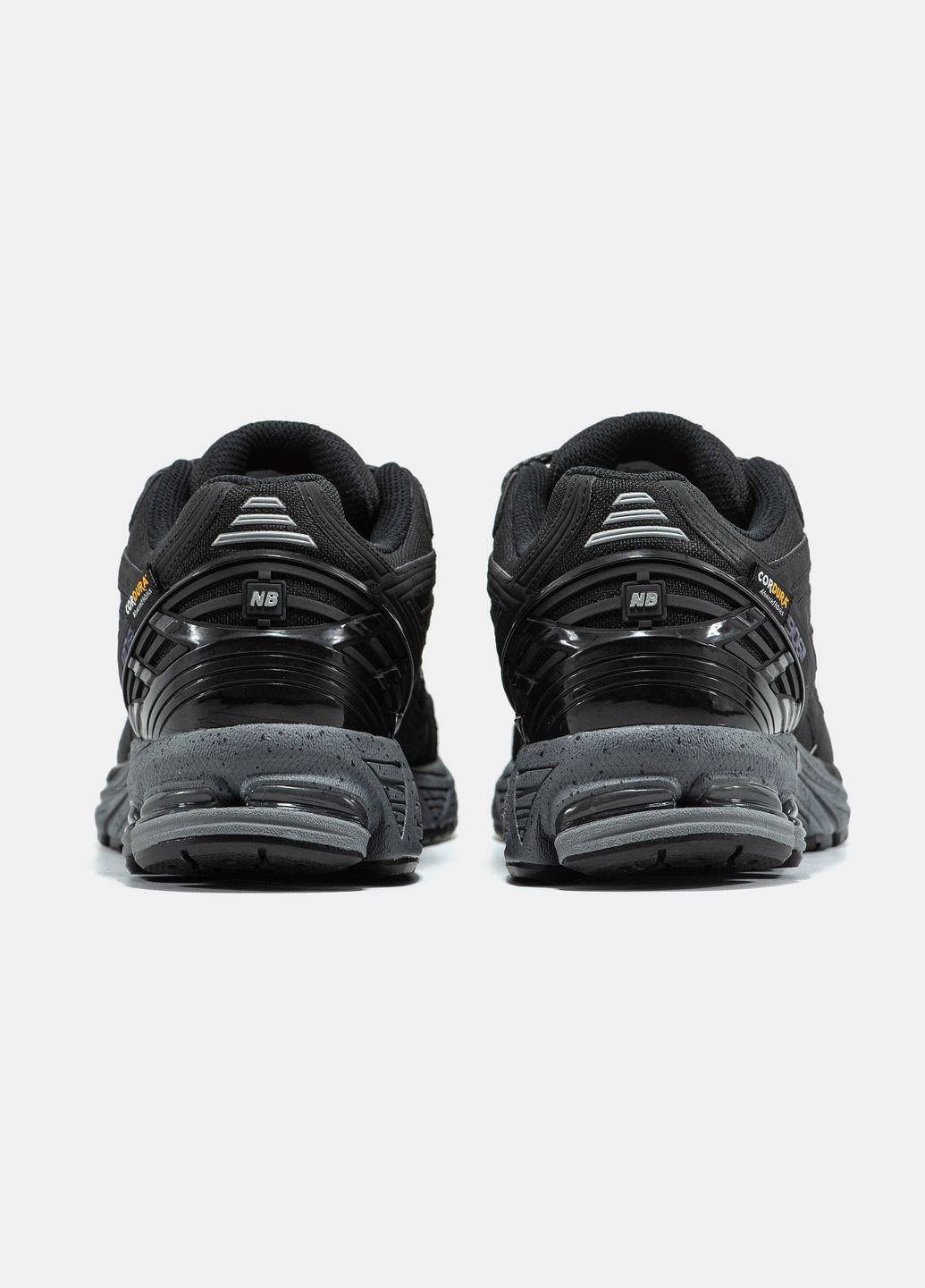 Черные демисезонные кроссовки мужские new balance 1906r cordura black purple | нью баланс 1906 черные No Brand