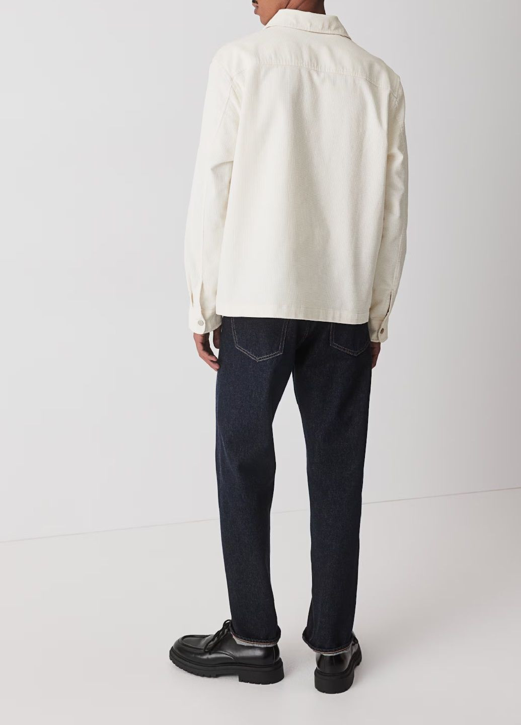 Біла демісезонна куртка H&M