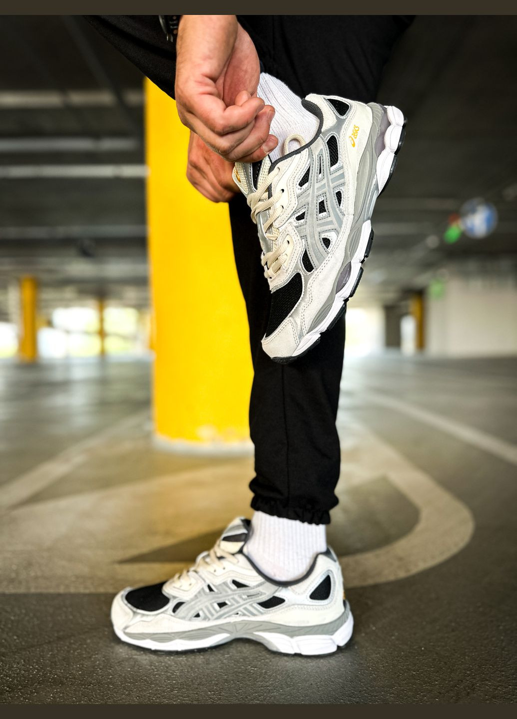 Кроссовки женские и мужские Asics Gel-NYC gray | Асикс Гель-НЮК серые No Brand серые всесезоны (313102794)