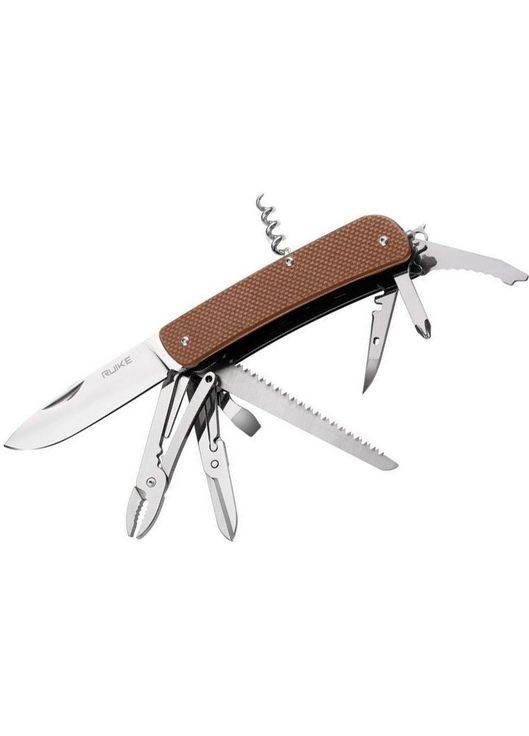 Многофункциональный нож Criterion Collection L51 коричневый (A-015908) Ruike (319391563)