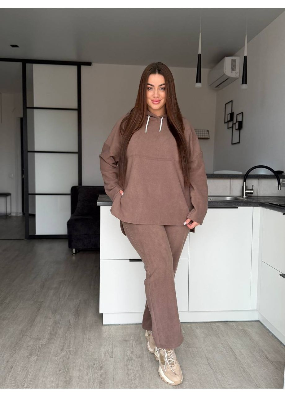 Женский теплый костюм из мягенького Полара на Флисе Nositi 258-1-750 (370547581)