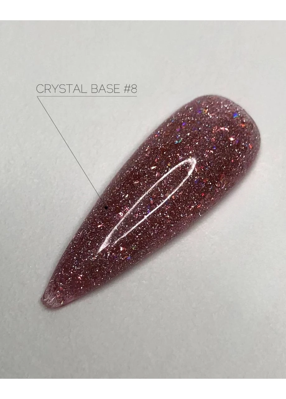 Светоотражающая база Crystal Base №8, 8 мл Crooz (376944047)
