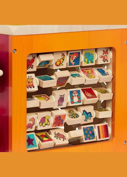 Розвиваюча Дерев'яна Іграшка - Зоо-Куб Battat (339781030)