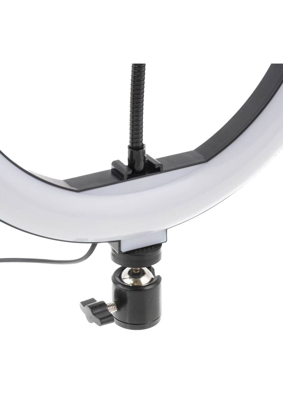 Кільцева світлодіодна Led Лампа 36 см Dimmable із затискачем для телефона з штативом 200 см No Brand (315632895)